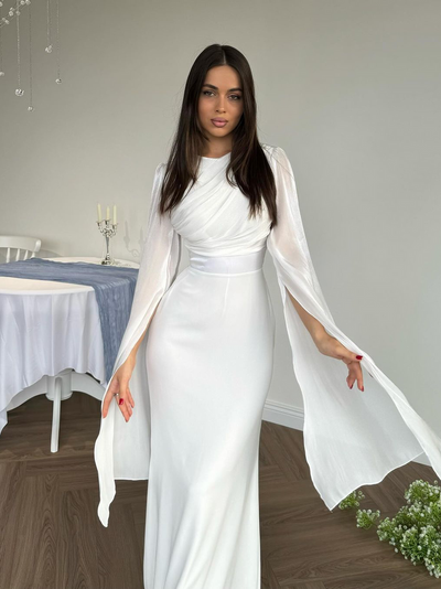 Solmira™ | Kraliyet Işıltısı Uzun Gece Elbisesi