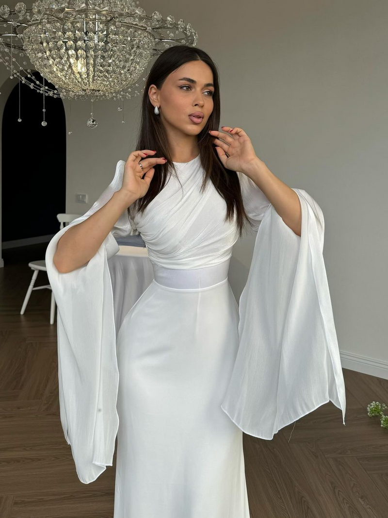 Solmira™ | Kraliyet Işıltısı Uzun Gece Elbisesi