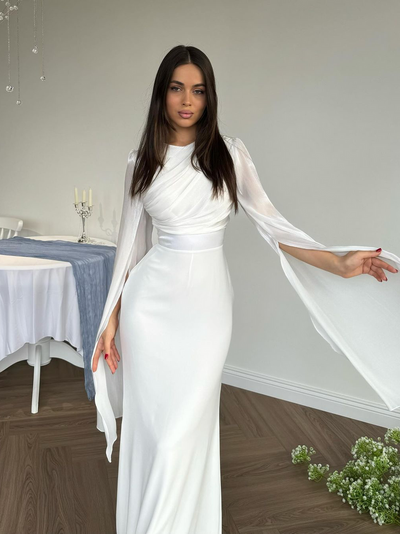 Solmira™ | Kraliyet Işıltısı Uzun Gece Elbisesi