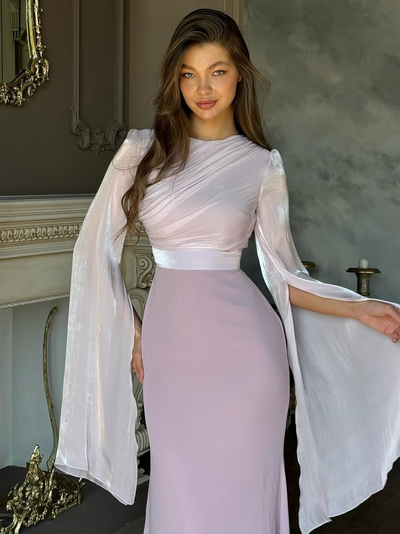 Solmira™ | Kraliyet Işıltısı Uzun Gece Elbisesi