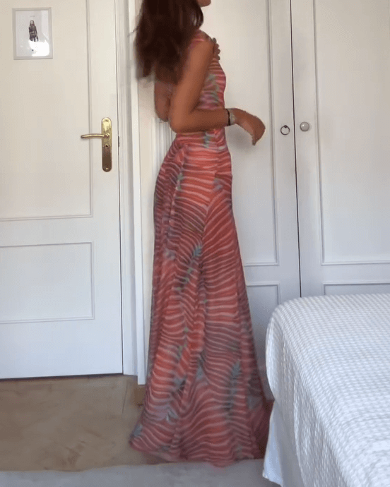 Solmira™ | Sunset Breeze Elbise