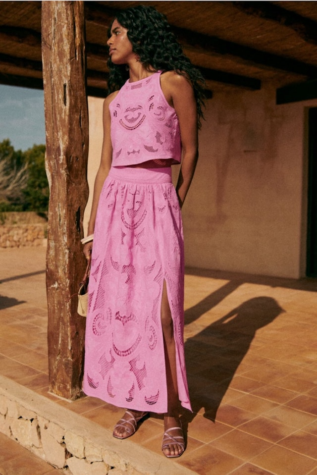 Solmira™ | Bohem Dantel İşlemeli Takım